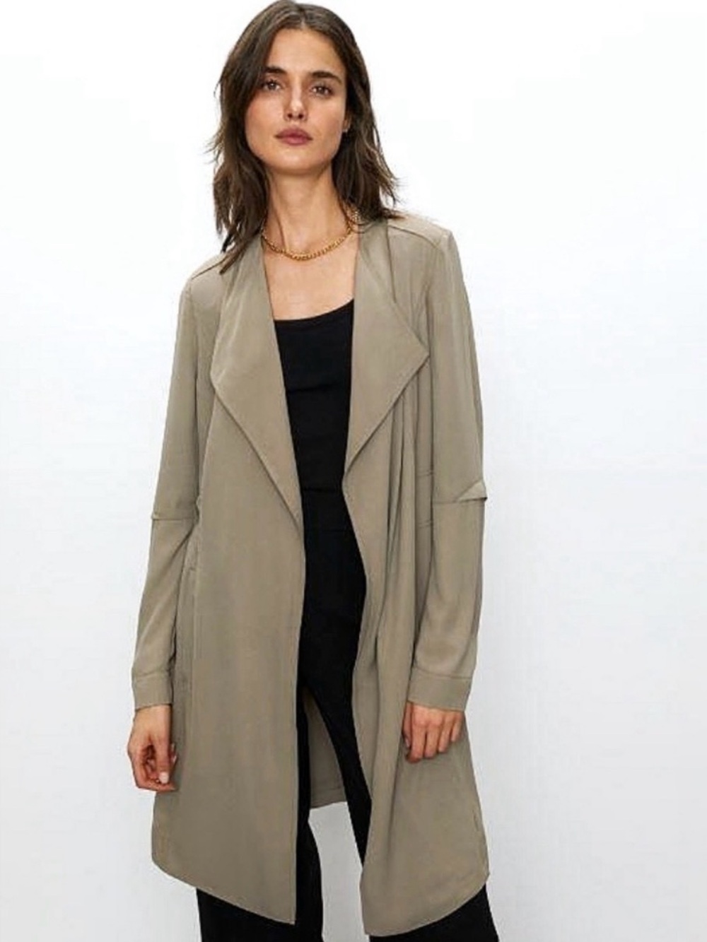 Babaton Duster Coat - Taupe